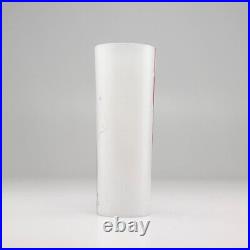 Kosta Boda Sweden Glass Large Rainbow Vase 18.9cm Bertil Vallien #48227 Signed