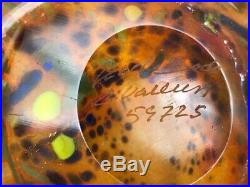 Kosta Boda Swedish Art Glass Bowl Satellite Bertil Vallien Signed 1960s