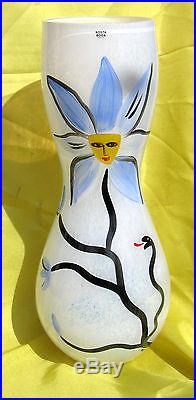 Kosta Boda Thumbalina Vase 15 with box retail $250