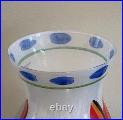 Kosta Boda Tulip Glass Vase Signed by Ulrica Hydman-Vallien Model 49713