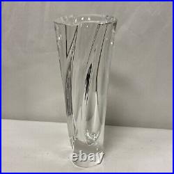 Kosta Boda Vase Art Glass Twist Goran Warff Design
