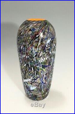 Kosta Boda Vase Artist Collection 48825 Multi Coloured Bertil Vallien