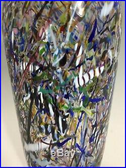 Kosta Boda Vase Artist Collection 48825 Multi Coloured Bertil Vallien