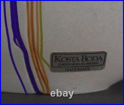 Kosta Boda Vase-Rainbow Design Vallien Sweden