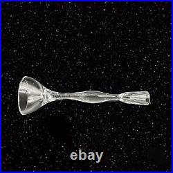 Kosta Boda Vicke Lindstrand Single Csndle Holder Stick Art Glass 21/1393 Vintage