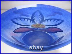 Kosta Boda Vintage Art Glass Vase Ulrica Hydman Vallien Moon Flower Design 1997