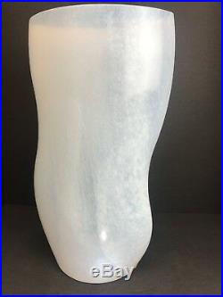 Kosta Boda White Catwalk Large Vase by Kjell Engman's Fashion Inspired 16.50