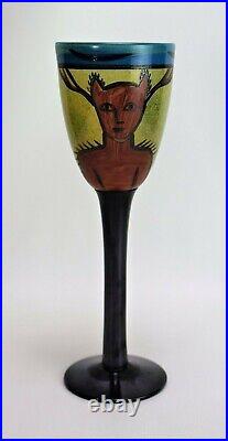 Kosta Boda Wine Glass Ulrica Hydman Vallien Goblet