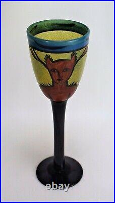 Kosta Boda Wine Glass Ulrica Hydman Vallien Goblet