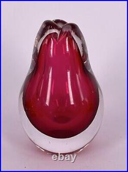 Kosta Boda by Vicke Lindstrand Sommerso Vase, Signed, 10cm (G 519)