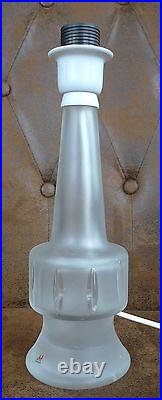 Kosta Boda helkristall Sweden Design Glass Lampenfuss Lamp bortslampa 60's