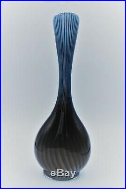 Kosta Vicke Lindstrand. Large Thickwalled Vase Colora Lc1. Signed