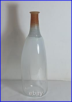 Large Kosta Boda Bertil Vallien SPIRIT Series Bottle Vase Scandinavian 35 cm