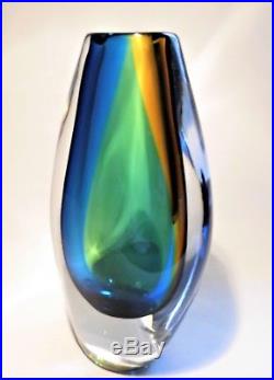 Large Kosta glass vase