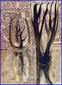 Large Version. Kosta Vicke Lindstrand Glass Vase. Autumn. Host