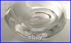 MID Century Modern Kosta Boda Goran Warff 47802 Art Glass Bud Vase Raindrop