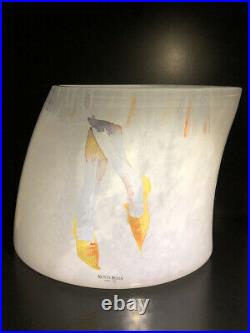 MINT! Large KJELL ENGMAN KOSTA BODA SWEDEN Signed Catwalk Vase Studio Glass