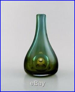 MONA MORALES (1908-1999) for Kosta Boda. Ventana vase in mouth-blown art glass