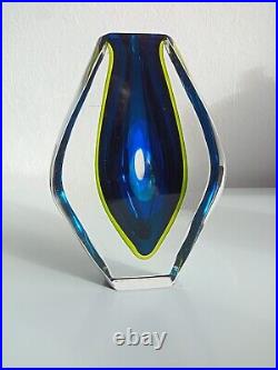 MONA MORALES SCHILDT (1908-1999) for Kosta Boda Sweden Ventana Vase 50's/60's