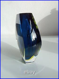 MONA MORALES SCHILDT (1908-1999) for Kosta Boda Sweden Ventana Vase 50's/60's