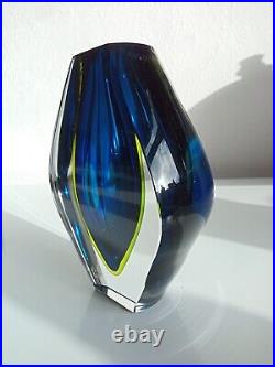 MONA MORALES SCHILDT (1908-1999) for Kosta Boda Sweden Ventana Vase 50's/60's