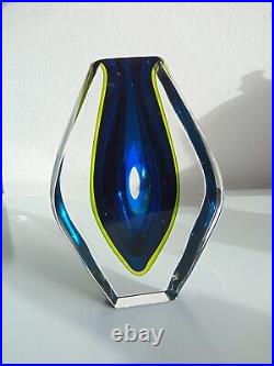 MONA MORALES SCHILDT (1908-1999) for Kosta Boda Sweden Ventana Vase 50's/60's