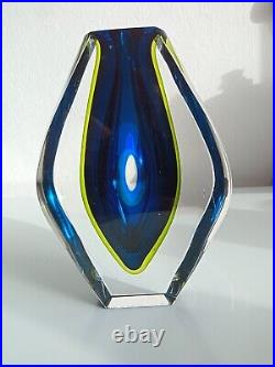 MONA MORALES SCHILDT (1908-1999) for Kosta Boda Sweden Ventana Vase 50's/60's