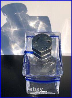 Macho KJELL ENGMAN KOSTA BODA SWEDEN Signed Studio Glass Decanter Carafe