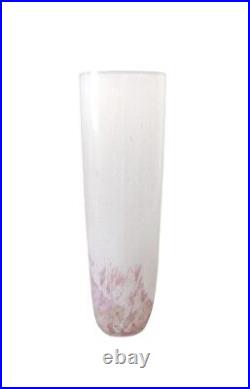 Maj May Stained Glass Vase from Kosta Boda Signed Kjell Engman