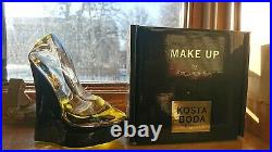 Make Up Mini Kosta Boda Sweden ASA JUNGNELIUS Shoe Nail Polish Lipstick Bimbo Cl