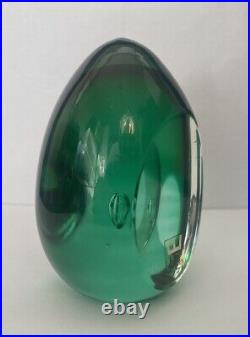 Mona Morales-Schildt, KOSTA SWEDEN, Original Art Glass Paperweight, Signed