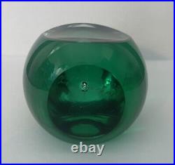 Mona Morales-Schildt, KOSTA SWEDEN, Original Art Glass Paperweight, Signed