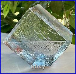 NEW Kosta Boda Messenger Art Glass Fine Swedish Crystal Artist Bertil Vallien