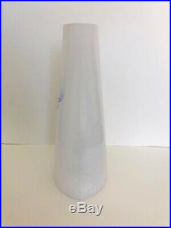 NEW in Box KOSTA BODA Catwalk Glass Vase 16.5 Tall Kjell Engman