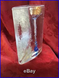 NIB FLAWLESS Stunning KOSTA BODA Crystal SWEETHEART Glass VOTIVE CANDLE HOLDER