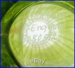 RARE Signed KJELL ENGMAN Kosta Boda ART Glass 11 CORFU Pitcher 7080512 MINT