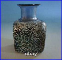 RS0921-179 Kosta Boda Glass Vase Design Bertil Vallien Volcano 80er Years