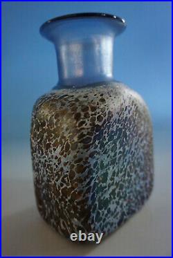 RS0921-179 Kosta Boda Glass Vase Design Bertil Vallien Volcano 80er Years