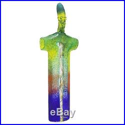 Rare Glass Sculpture Kjell Engman Signed