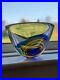 Rare Vintage Mid Centuty Goran Warff Kosta Boda Unik Huge One Off Art Glass Bowl