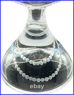 Rare Vtg MCM Kosta Boda Vicke Lindstrand Signed &Number Art Glass Face Vase 2023