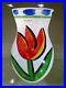 Redtulip Glass Vase By Ulrica Hydman Vallien 8 Inches Kosta Boda Mint