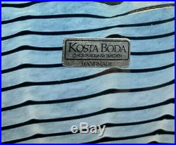 Signed 10 Kosta Boda APHRODITE Egg Vase Bertil Vallien Iridescent #48535 MINT