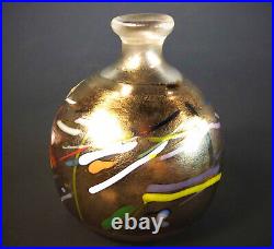 Stunning Bertil Vallien Designed Kosta Boda Miniature Glass Vase