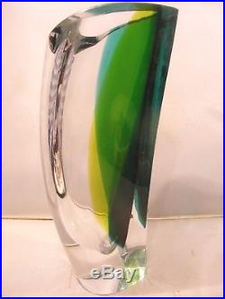 Stunning Kosta Boda Glass Vase