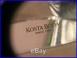 Stunning Kosta Boda Glass Vase