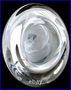 Superb Kosta Boda Glass Crystal Tealight Candle Holder By Anna Ehrner (870g)