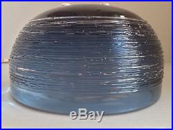 Swedish Art Glass Bowl Spun, BENGT EDENFALK, Skruf