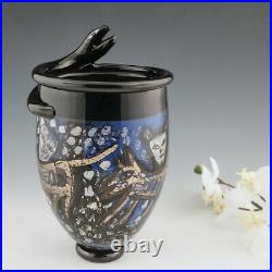 Ulrika Hydman Vallien Glass Vase for Kosta Boda 1993