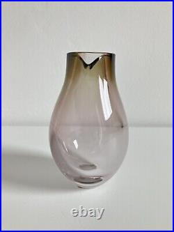 Vase Glass Design Göran Wärff for Kosta Boda Opus 2006 Limited Edition Signed